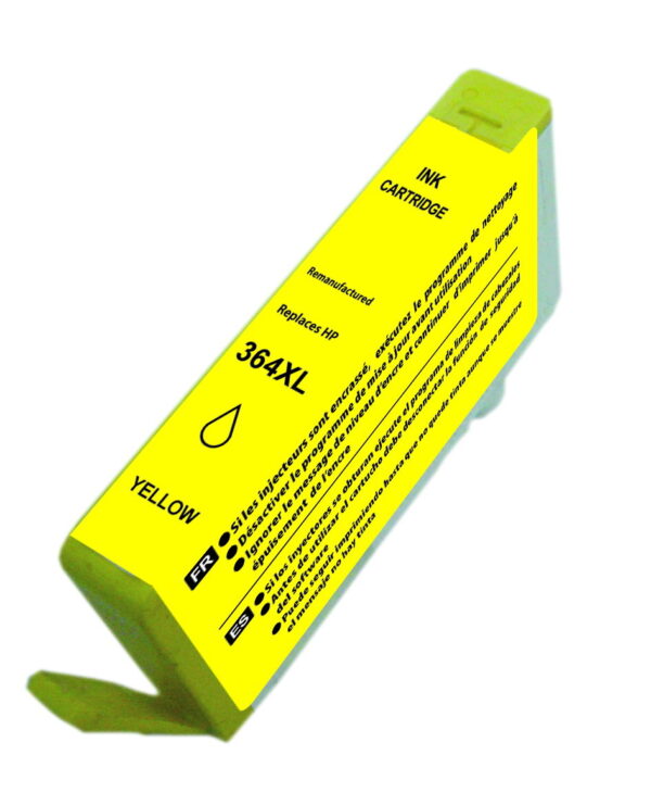 HP 364XL Amarillo Cartucho de Tinta compatible - Reemplaza CB325EE CB320EE