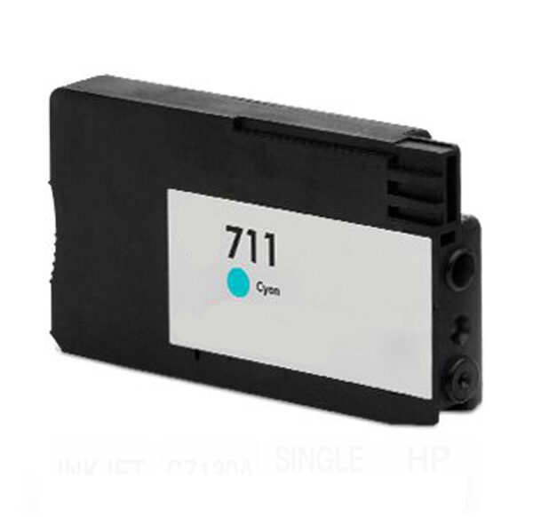 HP 711 Cyan Cartucho de Tinta compatible - Reemplaza CZ130A