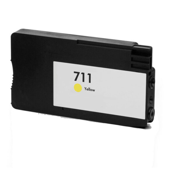 HP 711 Amarillo Cartucho de Tinta compatible - Reemplaza CZ132A