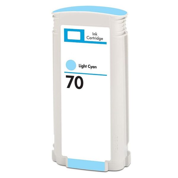 HP 70 Cyan Light Cartucho de Tinta Pigmentada compatible - Reemplaza C9390A