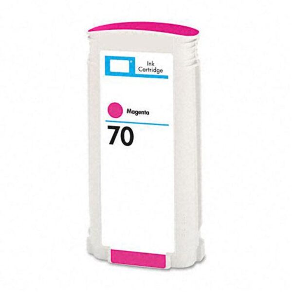 HP 70 Magenta Cartucho de Tinta Pigmentada compatible - Reemplaza C9453A