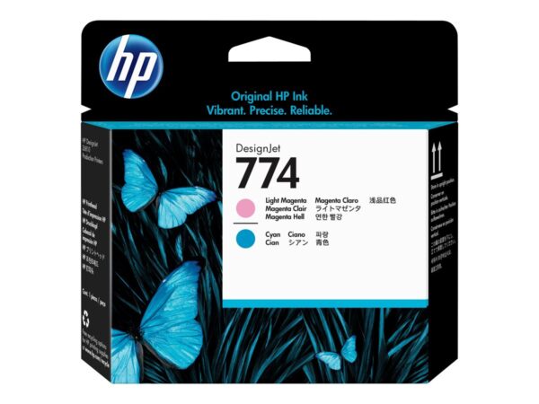 HP 774 Cabezal de Impresion Original - Cyan Light, Magenta Light - P2V98A