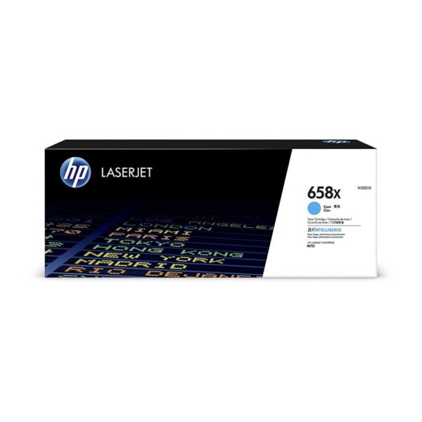 HP W2001X Cyan TONER ORIGINAL - 658X