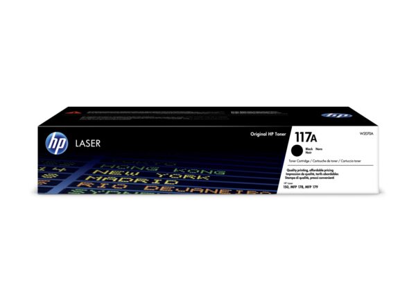 HP W2070A Negro TONER ORIGINAL - 117A