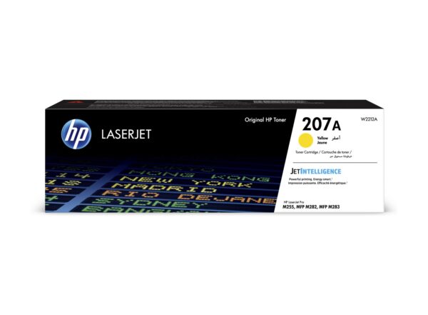 HP W2212A Amarillo TONER ORIGINAL - 207A