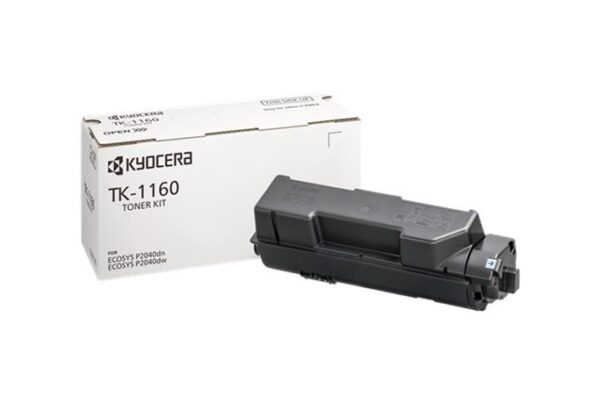 Kyocera TK1160 Negro TONER ORIGINAL - 1T02RY0NL0