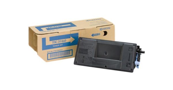 Kyocera TK3160 Negro TONER ORIGINAL - 1T02T90NL0 1T02T90NL1