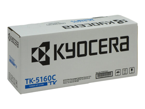 Kyocera TK5160 Cyan TONER ORIGINAL - 1T02NTCNL0 TK5160C