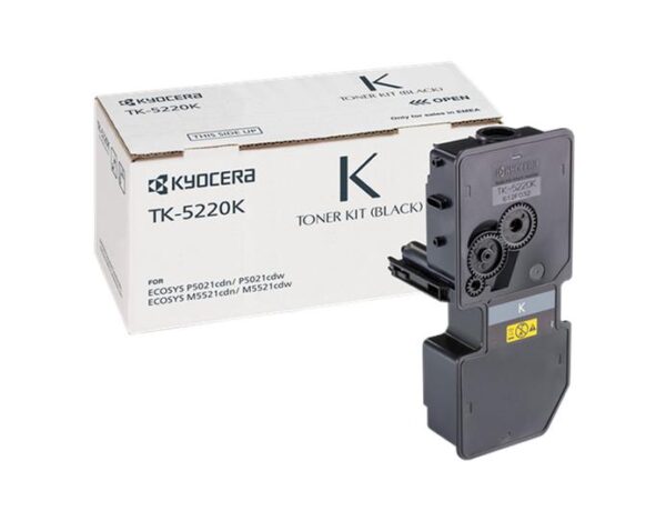 Kyocera TK5220 Negro TONER ORIGINAL - Reemplaza 1T02R90NL1 TK5220K