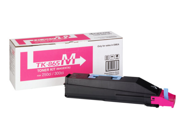 Kyocera TK865 Magenta TONER ORIGINAL - 1T02JZBEU0 TK865M