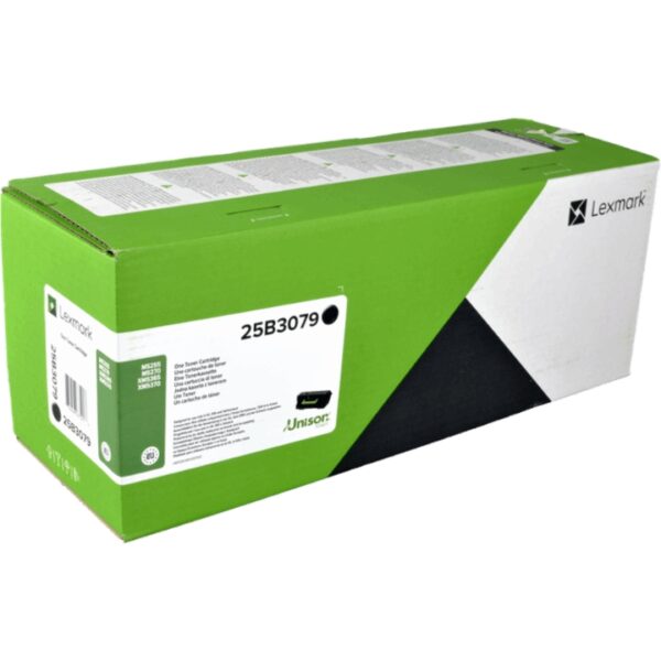 Lexmark M5255 M5270 M5365 XM5365i XM5370 Negro TONER ORIGINAL - 25B3079