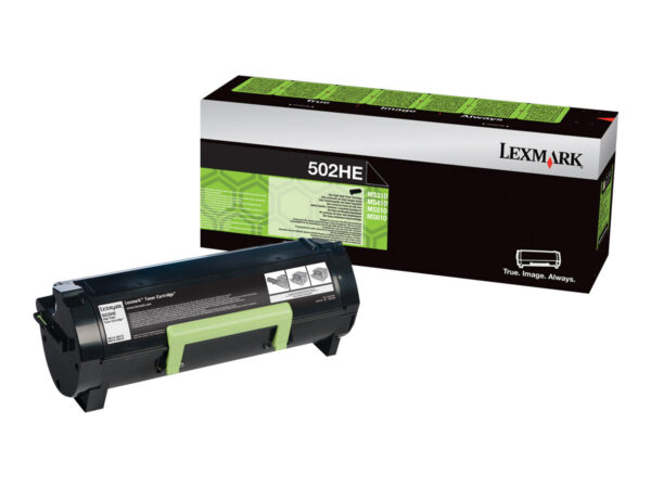 Lexmark MS310 MS410 MS510 MS610 Negro TONER ORIGINAL - 50F2H0E 502H 50F2H00