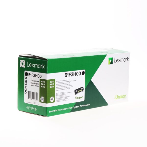 Lexmark MS312 MS415 Negro TONER ORIGINAL - 51F2H0E 512H (Corporate)