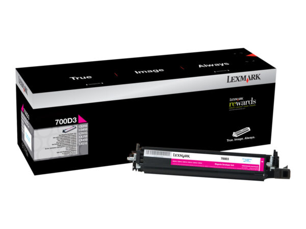 Lexmark CS310 CS410 CS510 CX310 CX410 CX510 Magenta Revelador Original - 70C0D30 700D3