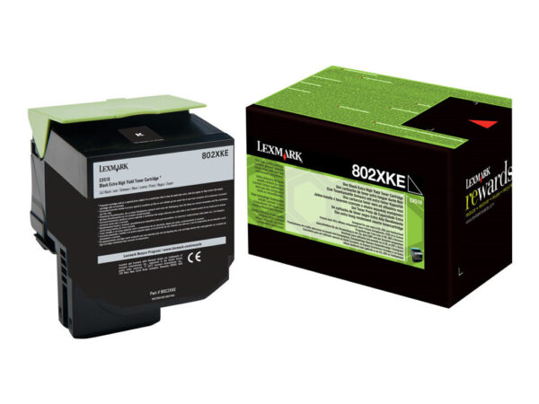 Lexmark CX510 Negro TONER ORIGINAL - 80C2XK0 80C2XKE 80C0X10 802XK