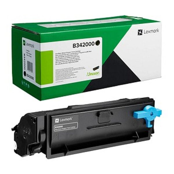 Lexmark B3340 B3342 MB3342 Negro TONER ORIGINAL - B342000