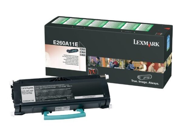 Lexmark E260 E360 E460 E462 Negro TONER ORIGINAL - E260A11E