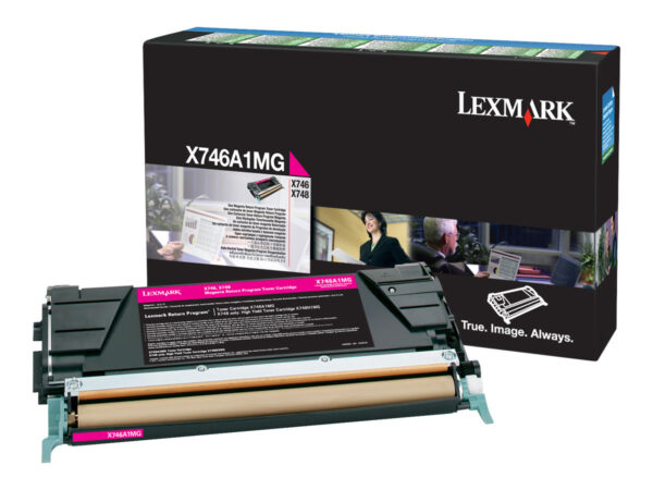 Lexmark X746 X748 Magenta TONER ORIGINAL - X746A1MG