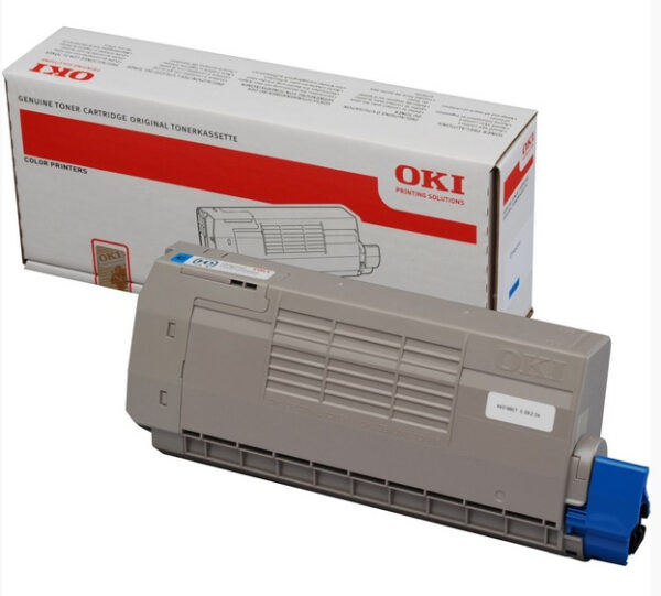 OKI C710 C711 Cyan TONER ORIGINAL - 44318607