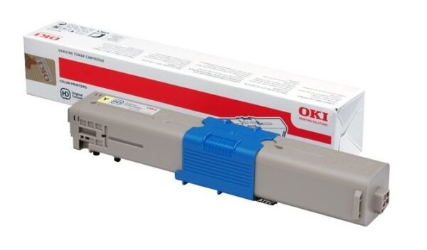 OKI Executive ES3452 MFP ES5431DN ES5462 MFP Amarillo TONER ORIGINAL - 44973509