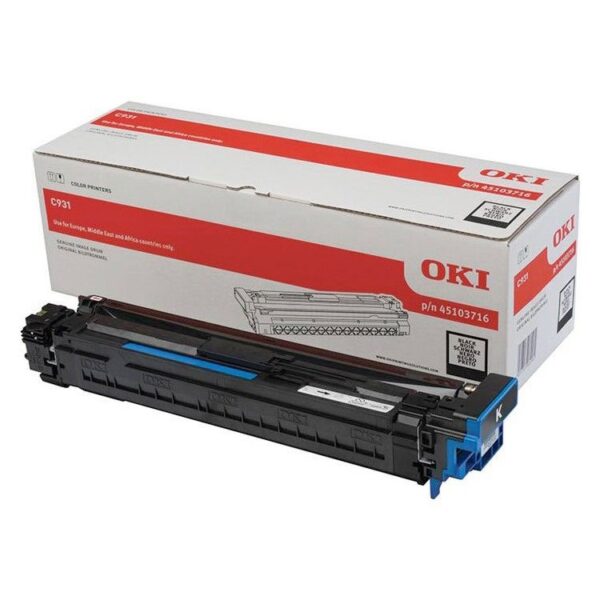 OKI C911 C931 Negro Tambor de Imagen Original - 45103716