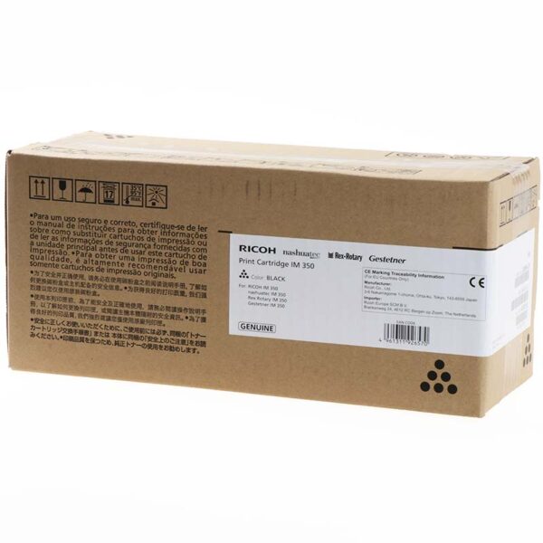 Ricoh IM350 Negro TONER ORIGINAL - 418133 419082