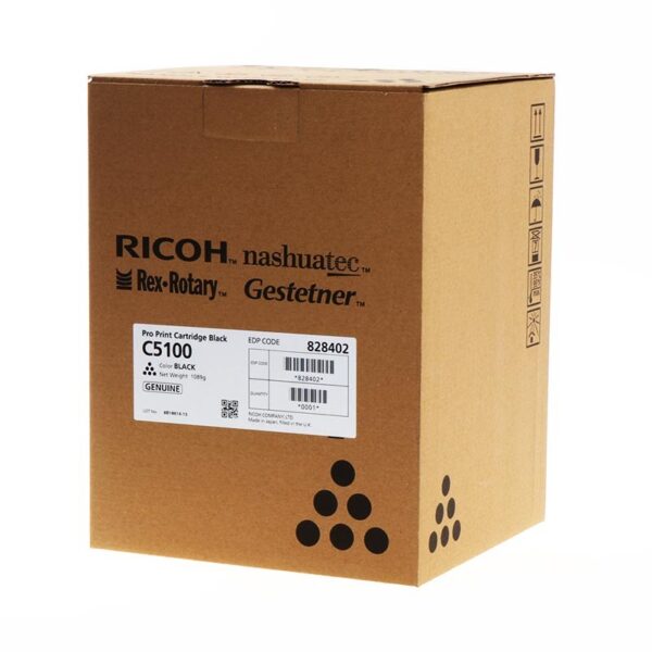 Ricoh Pro C5100 C5110 Negro TONER ORIGINAL - 828402