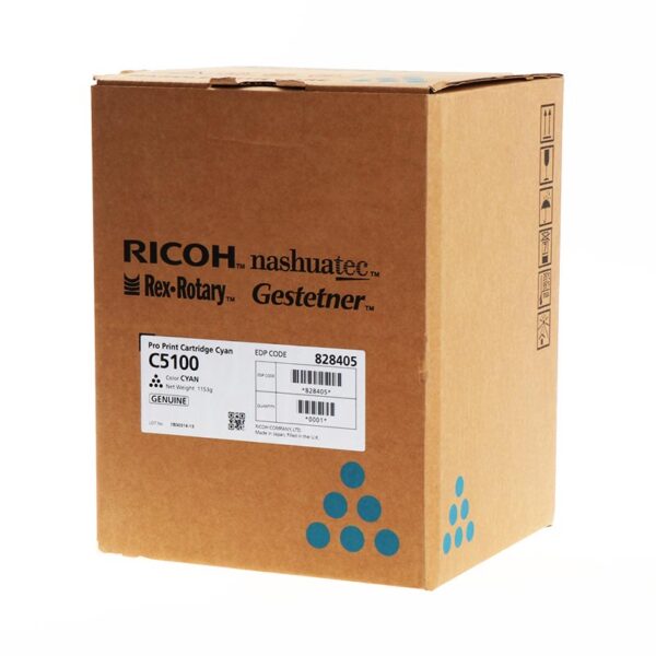 Ricoh Pro C5100 C5110 Cyan TONER ORIGINAL - 828405