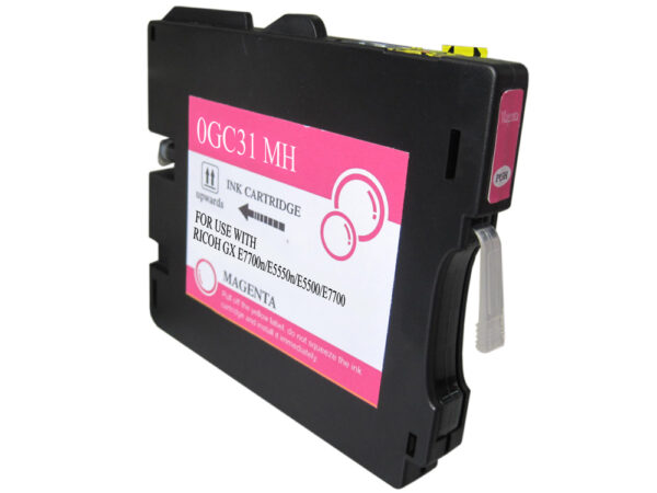 Ricoh GC31M Magenta Cartucho de Tinta Pigmentada compatible - Reemplaza 405690 405703