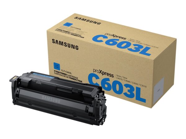 Samsung CLT-C603L Cyan TONER ORIGINAL - SU080A