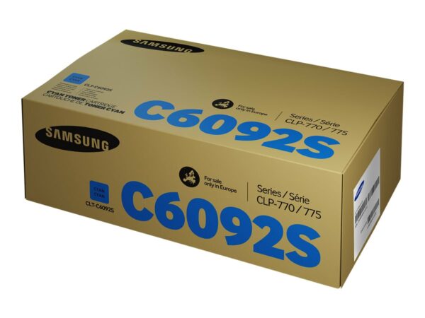 Samsung CLP770 CLP775 Cyan TONER ORIGINAL - CLT-C6092S SU082A