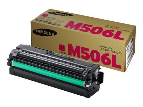 Samsung CLP680 CLX6260 Magenta TONER ORIGINAL - CLT-M506L SU305A