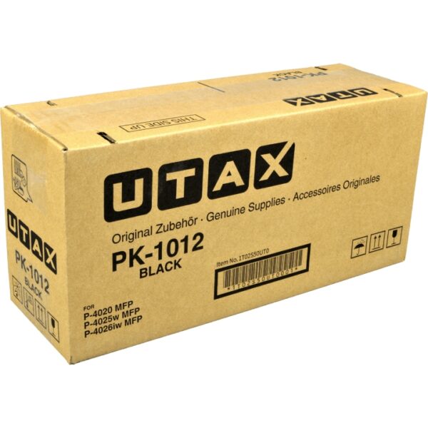 Utax PK1012 Negro TONER ORIGINAL - 1T02S50UT0