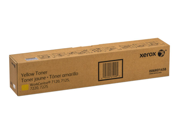 Xerox WorkCentre 7120 7125 7220 7225 Amarillo TONER ORIGINAL - 006R01458