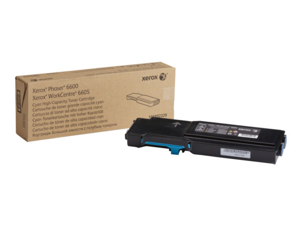 Xerox Phaser 6600 WorkCentre 6605 Cyan TONER ORIGINAL - 106R02229