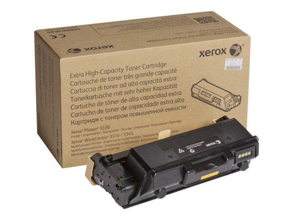 Xerox Phaser 3330VDNI WorkCentre 3335VDNI 3345VDNI Negro TONER ORIGINAL - 106R03624