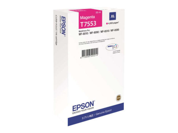 Epson T7553 Magenta Cartucho de Tinta Original - C13T755340 C13T75534N