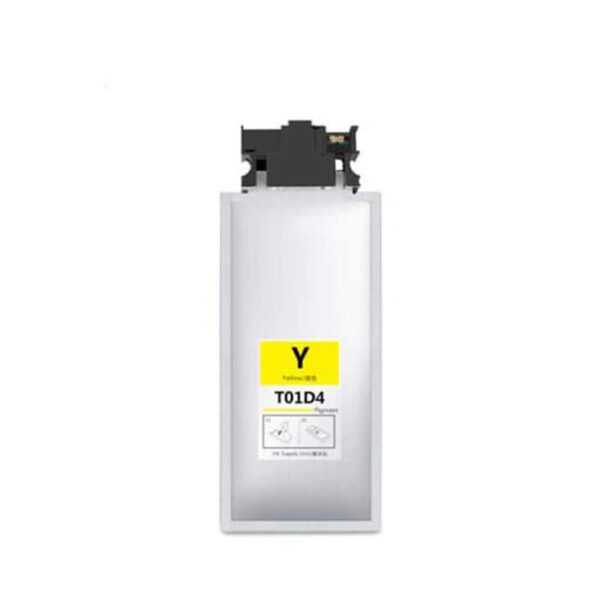 Epson T01D4 T01C4 Amarillo Cartucho de Tinta Pigmentada compatible - Reemplaza C13T01D400 C13T01C400