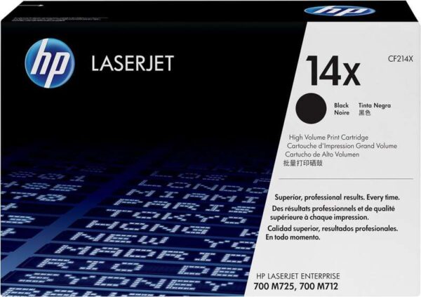 HP CF214X Negro TONER ORIGINAL - 14X