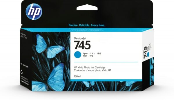 HP F9J97A Cyan Cartucho de Tinta Original - 745